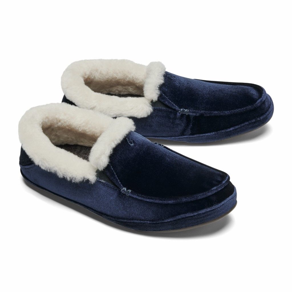 Zapatos Olukai Ku‘una Lānui - Pantuflas Mujer Azules 20592-468